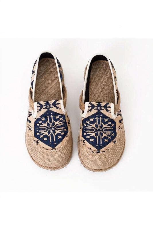 Bestickte Freizeit-Loafer