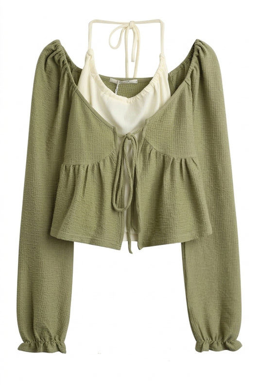 Cottagecore Puff Sleeve Top