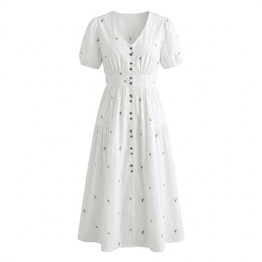 Cottagecore Midi Dress