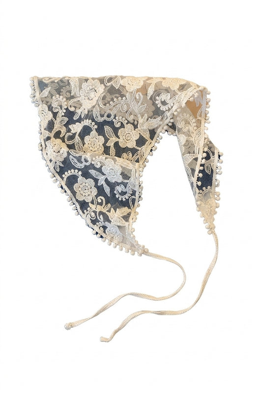 Cottagecore Triangle Hair Scarf