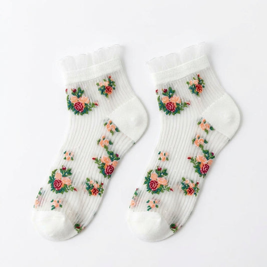 Cottagecore Ruffle Ankle Sock