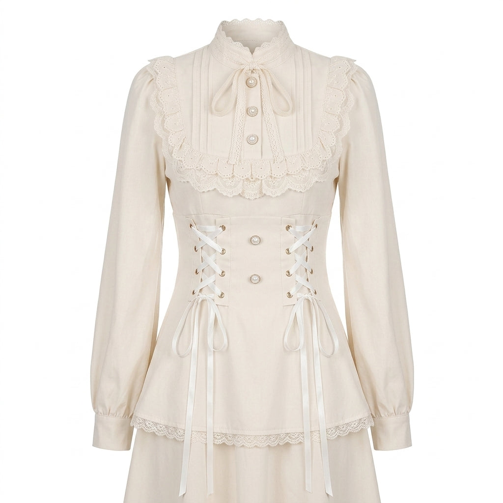Fairycore Victorian Dress