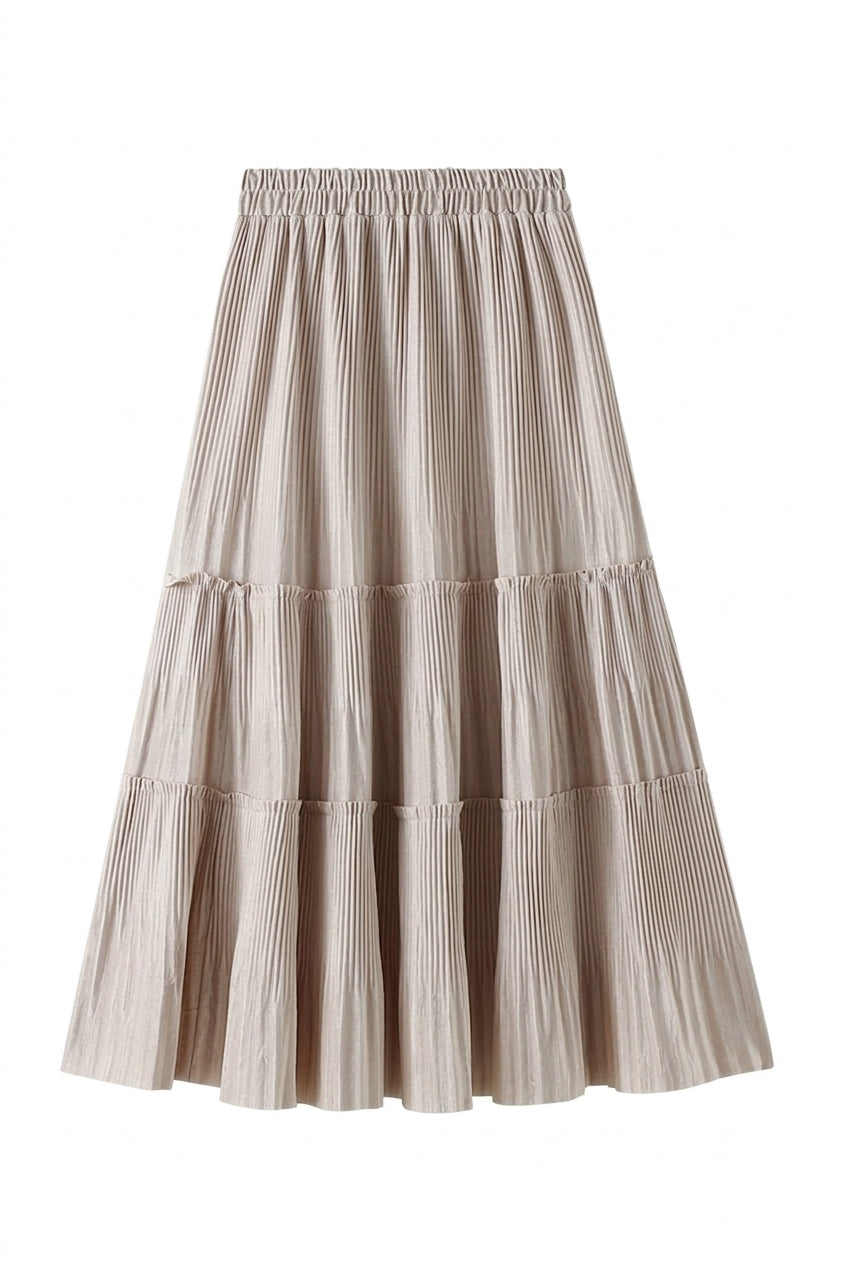 Prairie Maxi Skirt in Oat