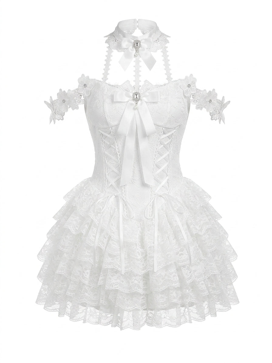 Fairycore Corset Mini Dress