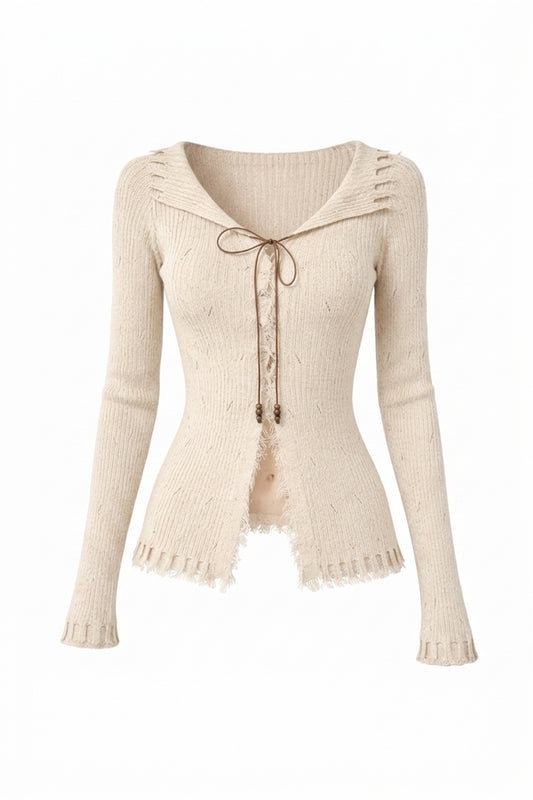 Cottagecore Knit Sweater