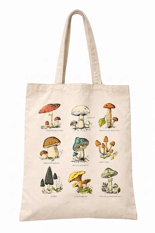 Goblincore Field Guide Tote Bag