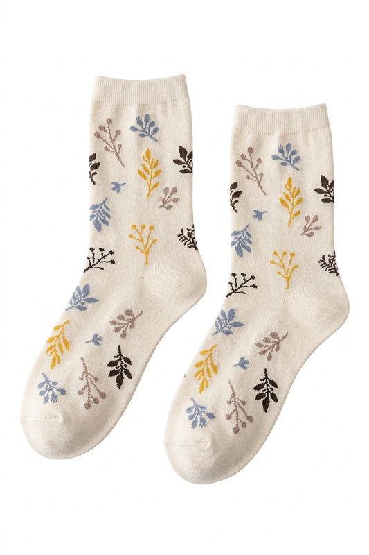 Cottagecore Crew Sock