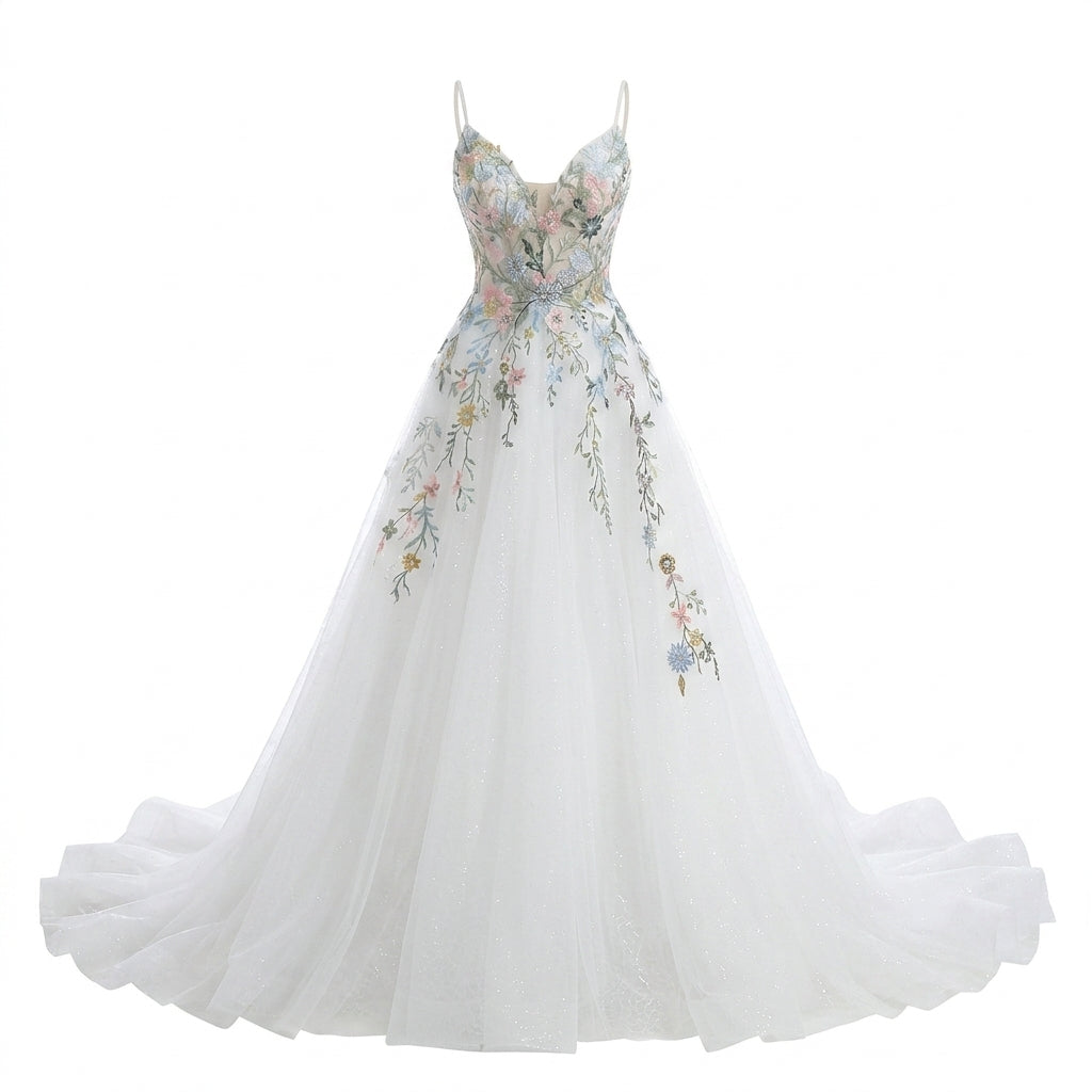 Fairycore Tulle Ball Gown Dress