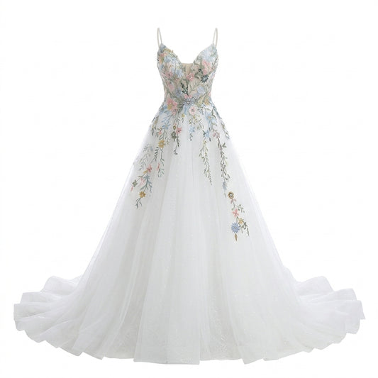 Fairycore Tulle Ball Gown Dress