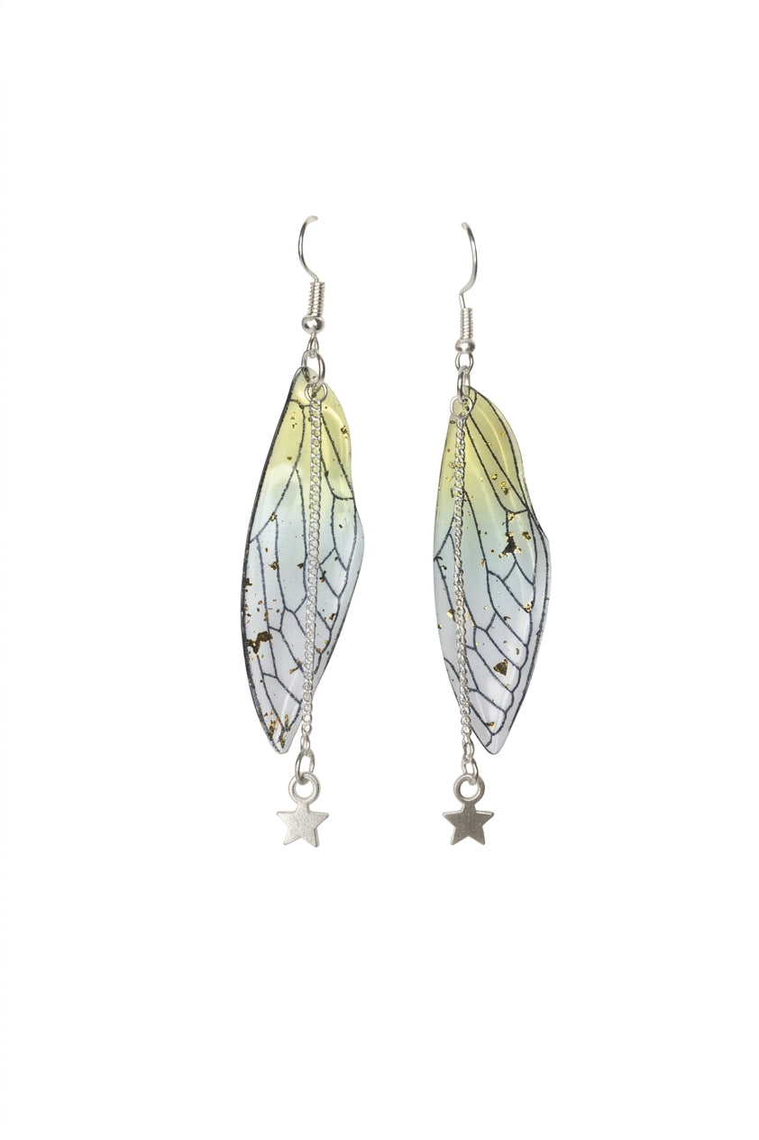 Fairycore & Star Charm Drop Earrings