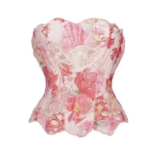 Fairycore Lace Corset Top