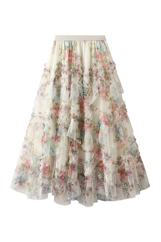 Fairycore Ruffle Skirt