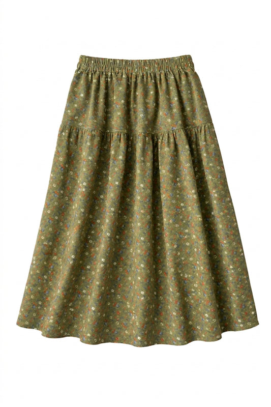 Cottagecore Midi Skirt