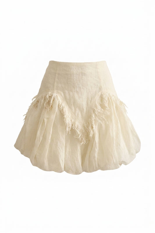 Fairy Grunge Denim Bubble Skirt