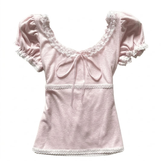 Zucker-Schleifen-Top für Mädchen