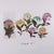 6pcs/pack Floral Decor Scrapbooking Stickers - Decorative Stickers - Сottagecore clothes