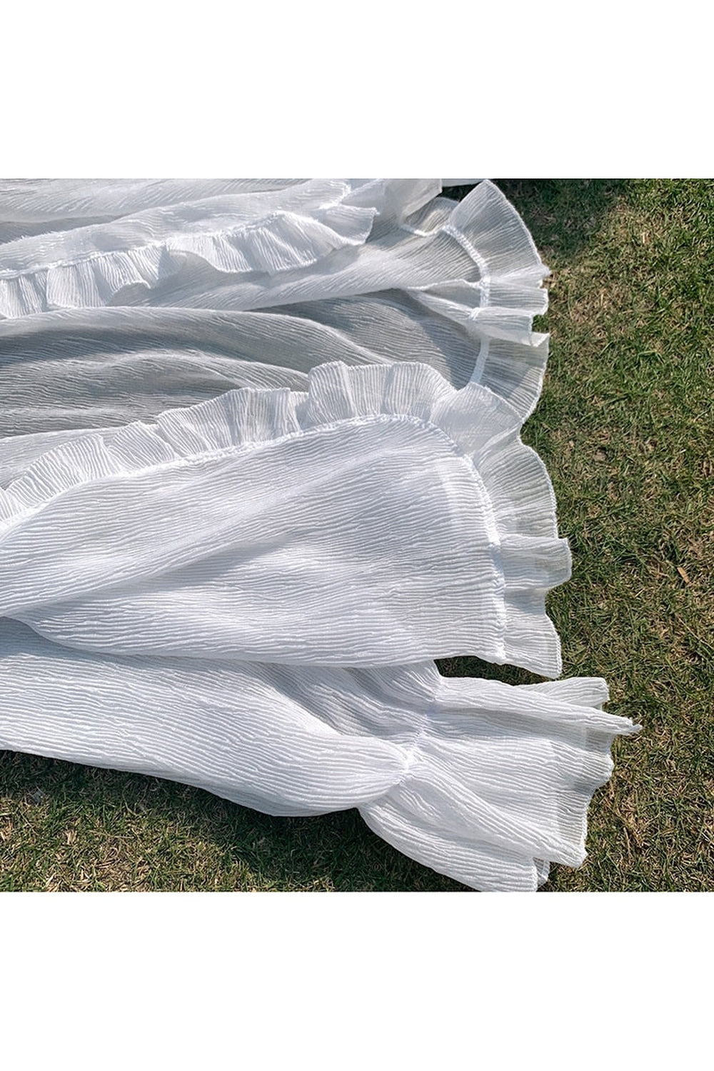 Cottagecore Ruffled Loose Blouse cottagecoreclothes
