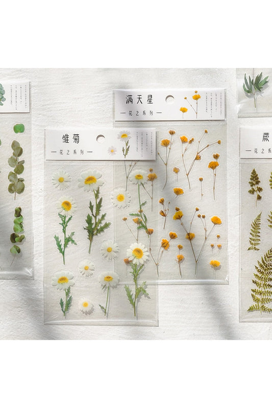 Cottagecore Floral Decor Stickers cottagecoreclothes