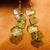 Goblincore Green Leaf Earrings - 0 - Сottagecore clothes