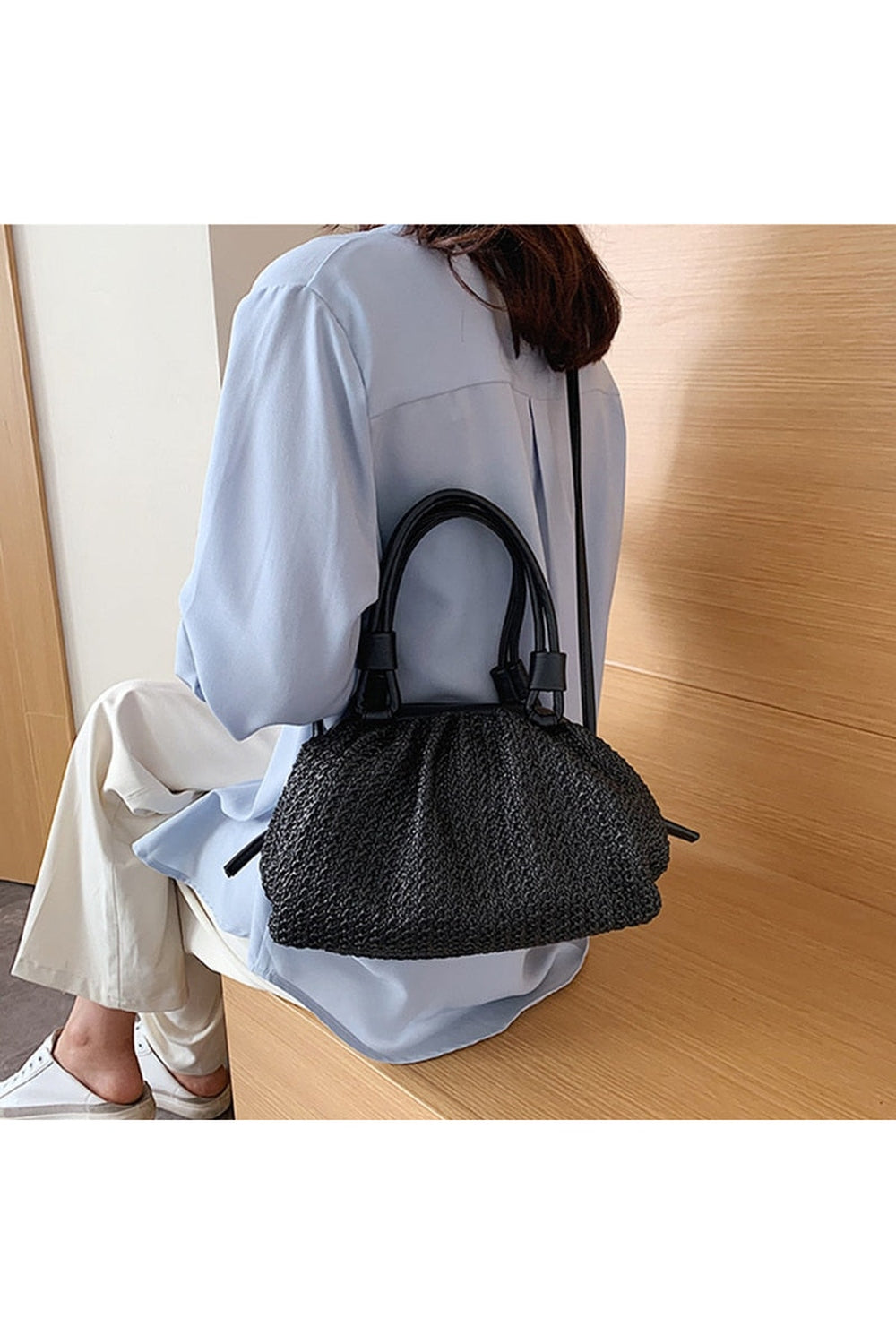 Cottagecore Straw Bag cottagecoreclothes
