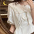 Cottagecore White Simple Dress - 0 - Сottagecore clothes