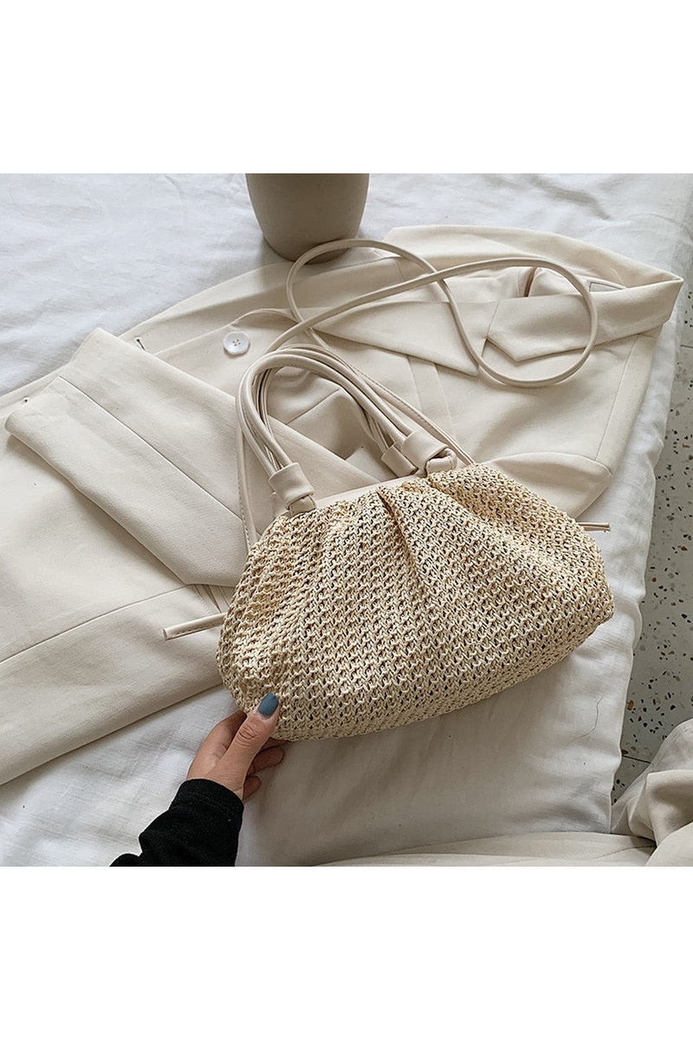 Cottagecore Straw Bag cottagecoreclothes