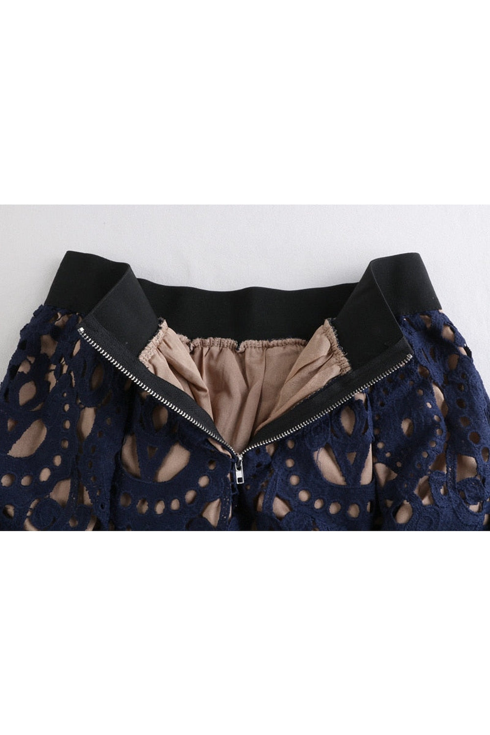 Dark Cottagecore Knit Skirt cottagecoreclothes