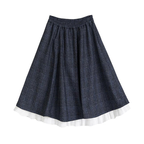 Cottagecore Long High Waist Skirt - Skirts - Сottagecore clothes