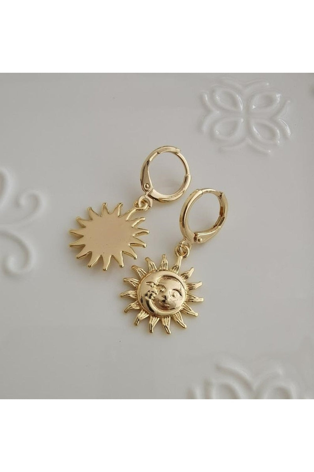 Cottagecore Daisy Flower Drop Earrings cottagecoreclothes