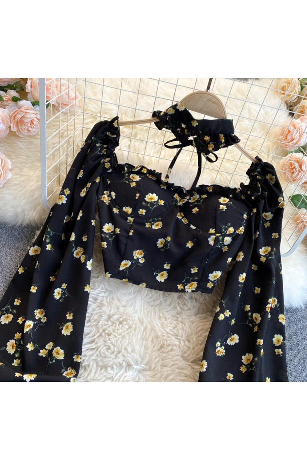 Cottagecore Puff Sleeve Blouse cottagecoreclothes