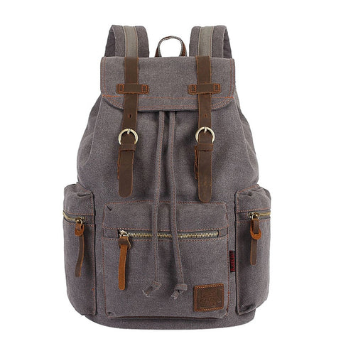Goblincore Retro Canvas Backpack - 0 - Сottagecore clothes