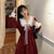 Mori Girl Elegant Long Sleeve Dress - Dresses - Сottagecore clothes