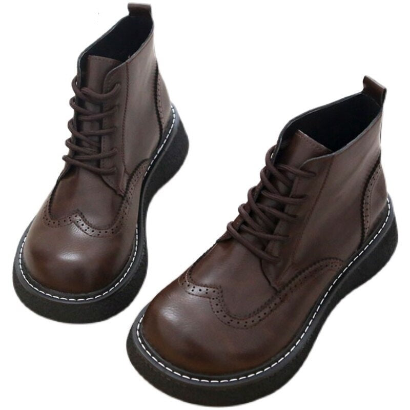 Dark Cottagecore Retro Boots