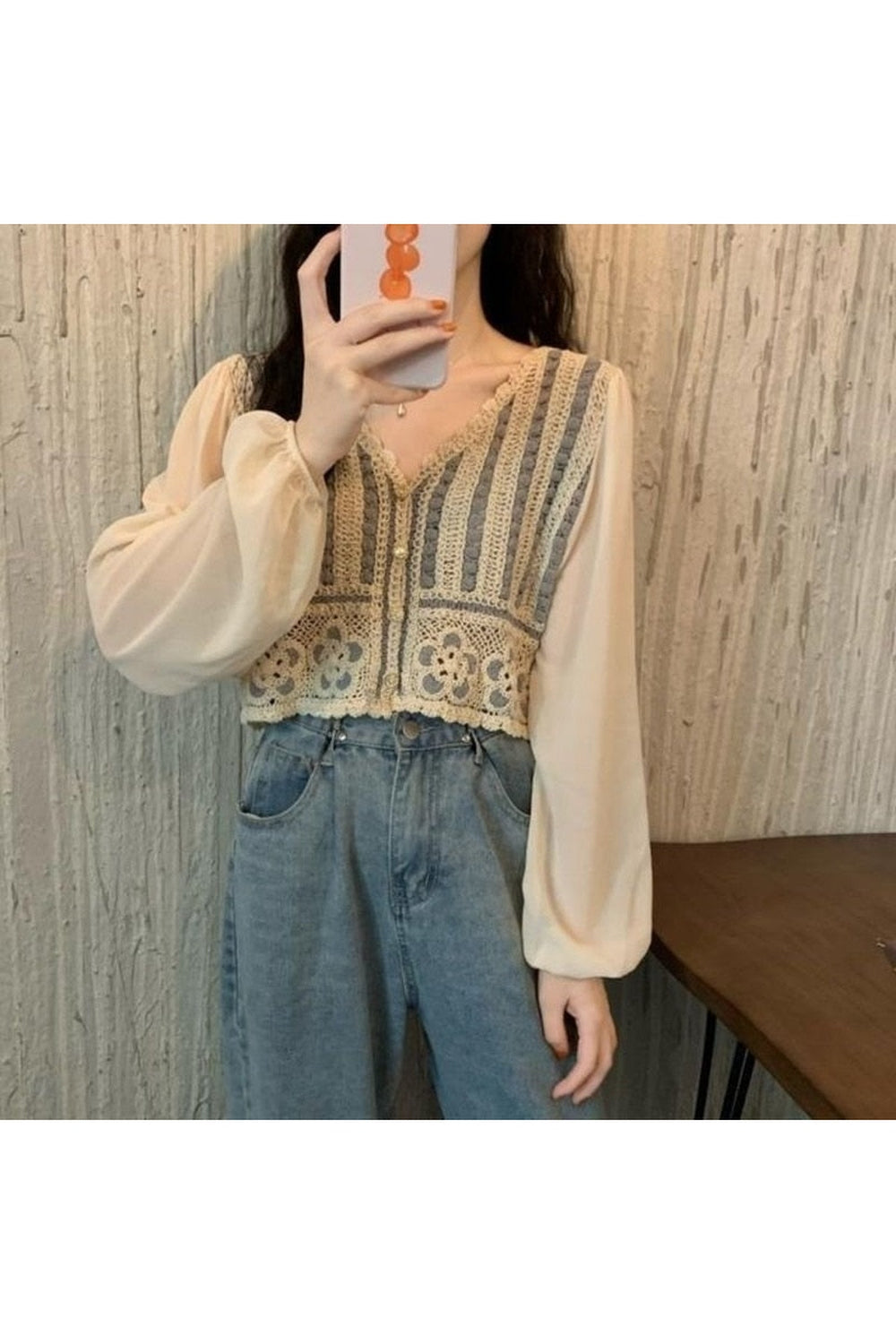 Cottagecore Style Crop Top cottagecoreclothes