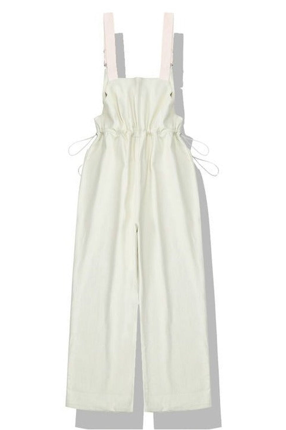 Suspenders Solid Jumpsuit