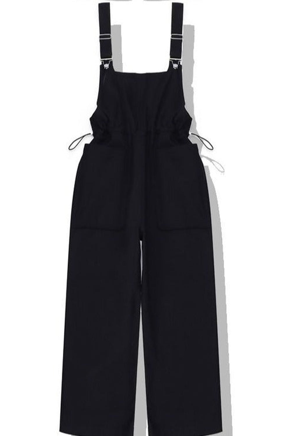 Suspenders Solid Jumpsuit