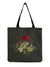 Goblincore Artistic Floral Tote Bag