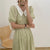 Mori Girl Elegant Plaid Dress - Dresses - Сottagecore clothes