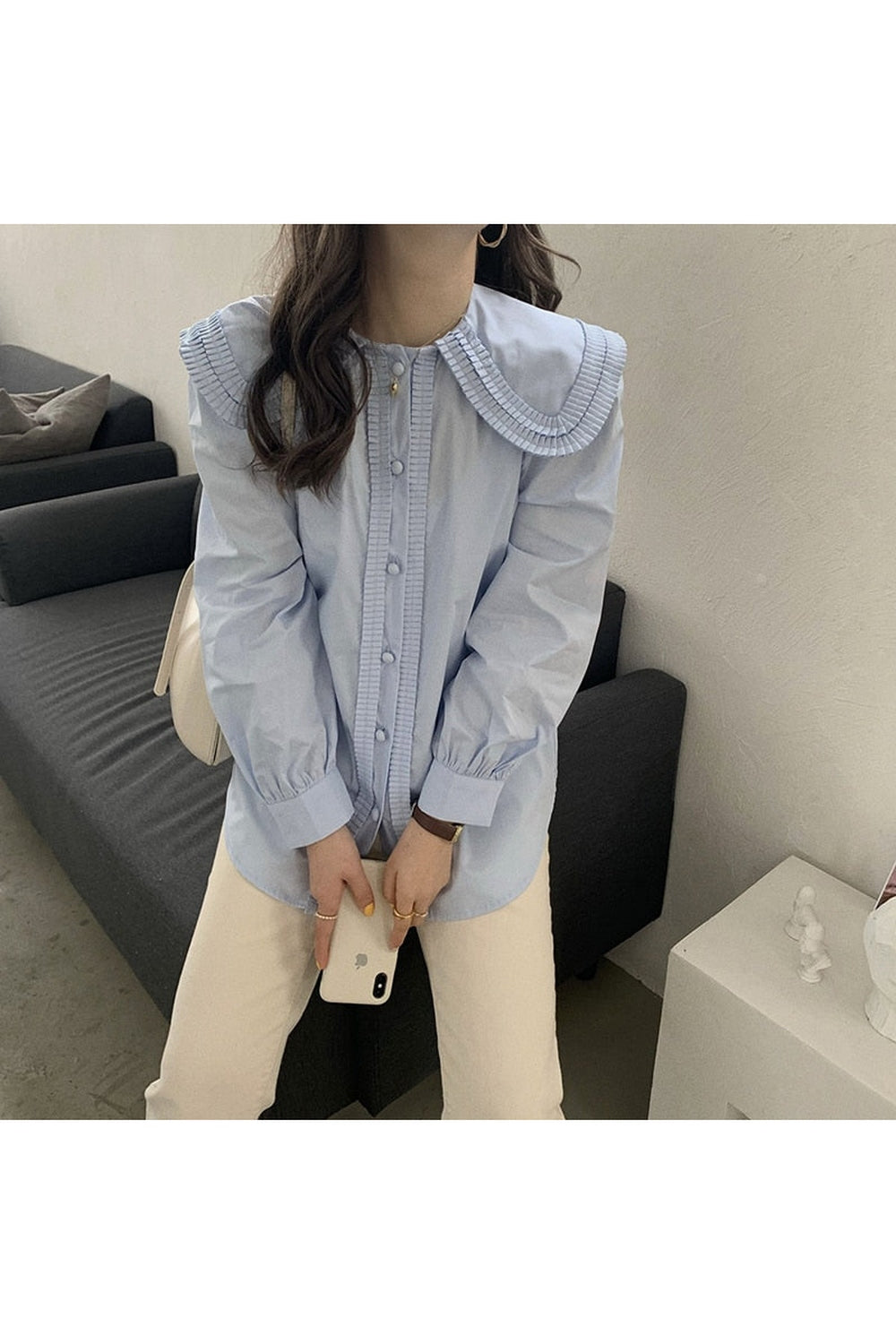 Long Sleeve Elegant Blouse