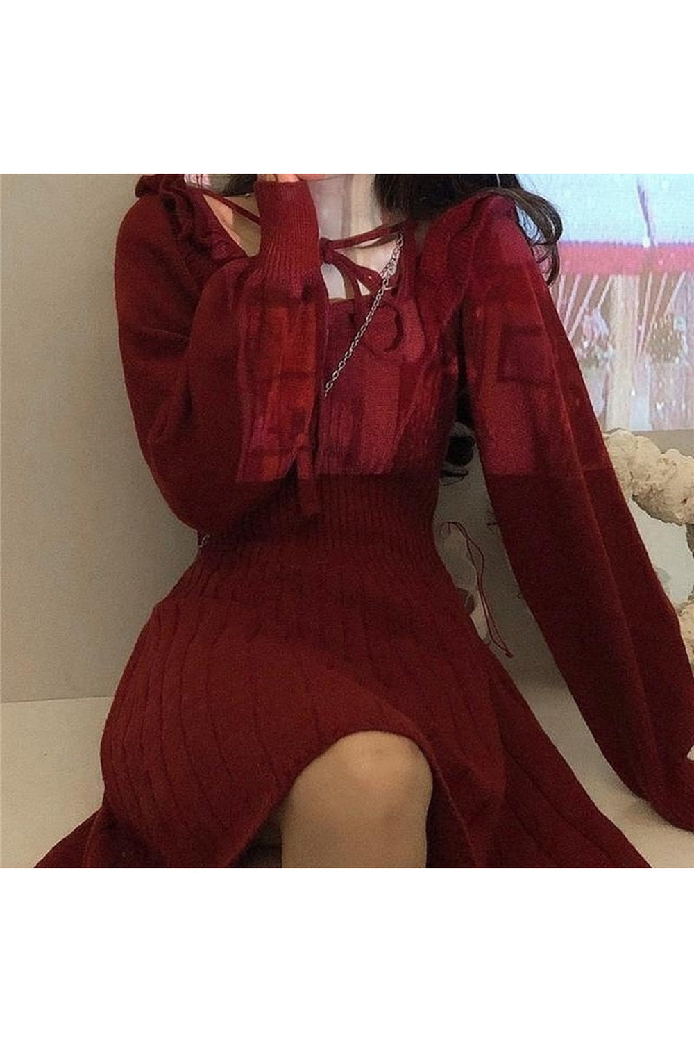 Vintage Knit Dress