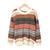 Vintage Style Striped Loose Sweater - 0 - Сottagecore clothes