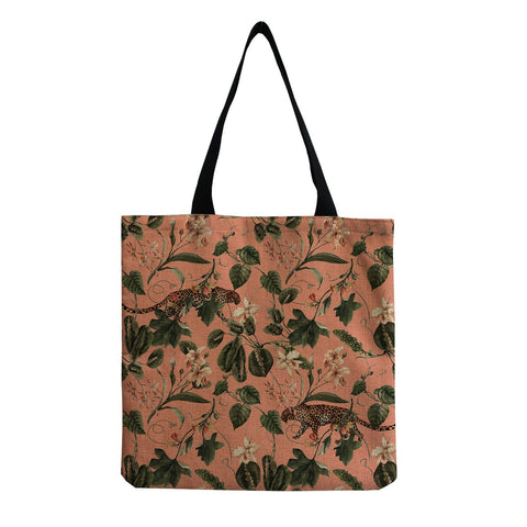 Mushroom Print Shopping Bag - Bags - Сottagecore clothes