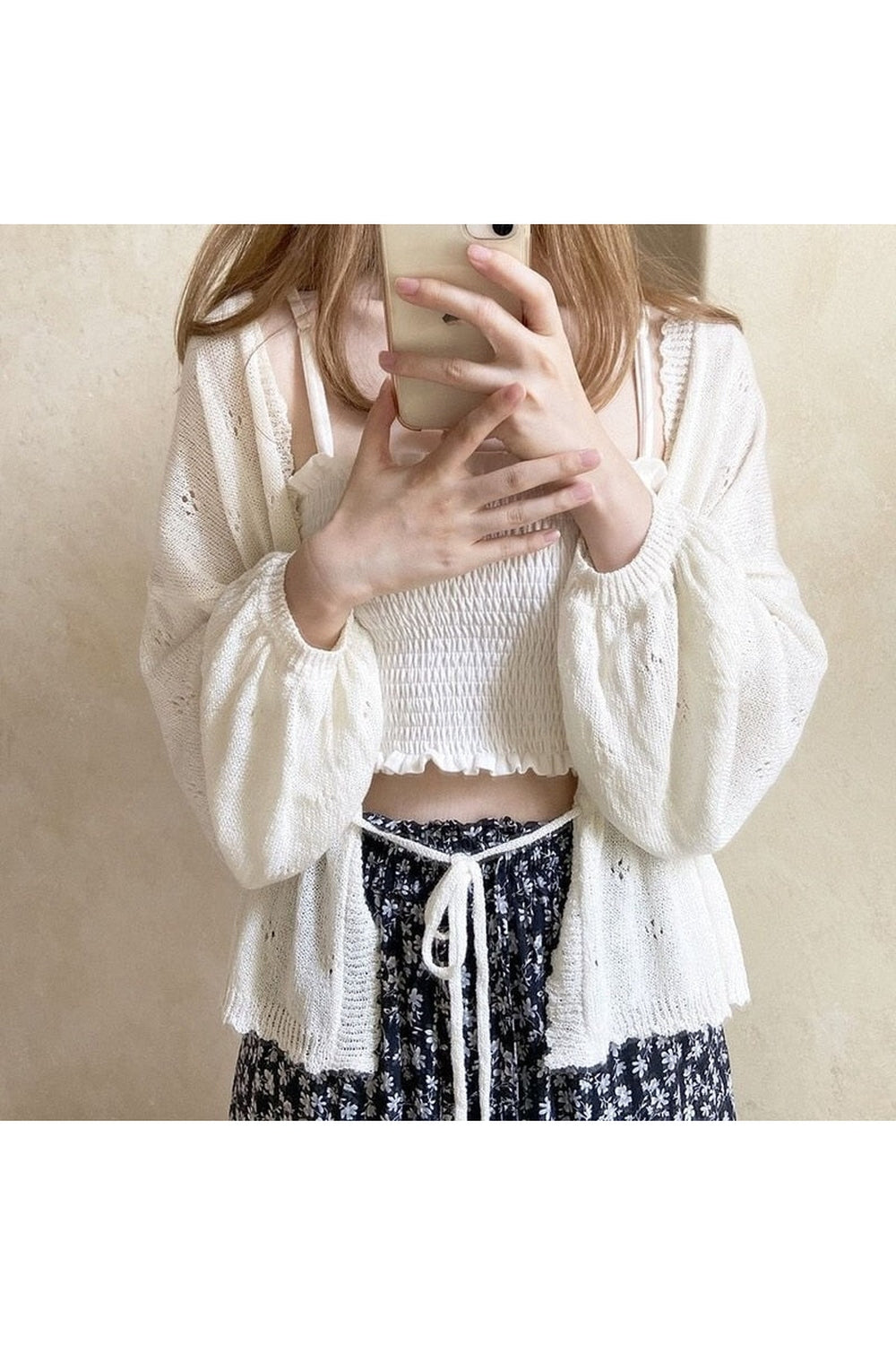 Vintage Style Knit Fall Cardigan cottagecoreclothes