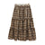 Vintage Woolen Ruffle Pleated Skirt - 0 - Сottagecore clothes