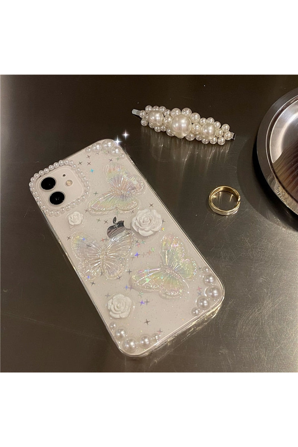 Butterfly Rose Case for iPhone cottagecoreclothes