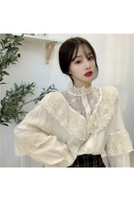 Vintage Ruffle Blouse