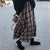 Mori Girl Plaid Long Skirt - Skirts - Сottagecore clothes
