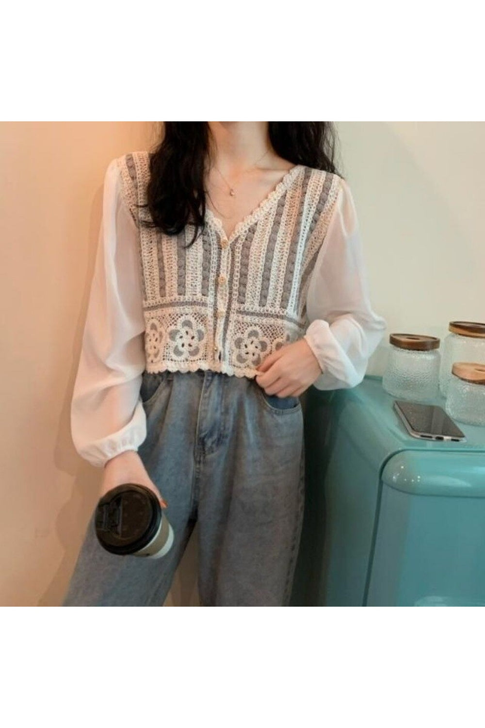 Cottagecore Style Crop Top cottagecoreclothes