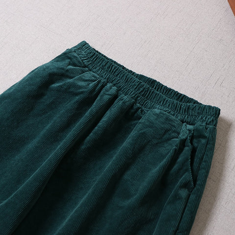 Sweet Mori  Retro Embroidery  Pant - 0 - Сottagecore clothes