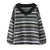 Goblincore Stripe Knit Sweater - 0 - Сottagecore clothes
